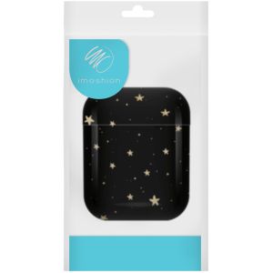 iMoshion Coque Hardcover Design AirPods 1 / 2 - Stars Gold