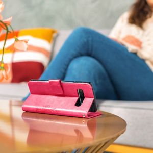 Etui de téléphone Fleurs de Trèfle P Smart Plus (2019)