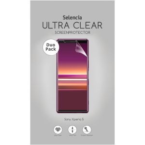 Selencia Protection d'écran Duo Pack Ultra Clear Sony Xperia 5