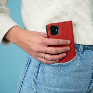 iMoshion Étui de téléphone portefeuille Luxe Samsung Galaxy M20 Power - Rouge