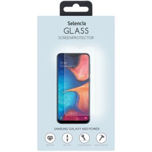 Selencia Protection d'écran en verre trempé Samsung Galaxy M20 Power