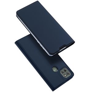 Dux Ducis Étui de téléphone Slim Motorola Moto G9 Power - Bleu foncé