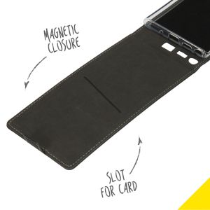 Accezz Étui à rabat Samsung Galaxy Note 10 Plus - Noir