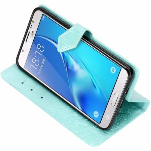Etui de téléphone Mandala Samsung Galaxy J7 (2016)