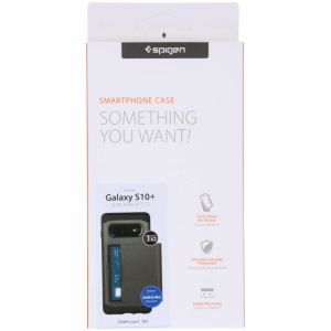 Spigen Coque Slim Armor CS Samsung Galaxy S10 Plus - Gris