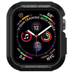 Spigen Coque Rugged Armor™ pour l'Apple Watch Series 4-6 / SE - 40 mm - Noir