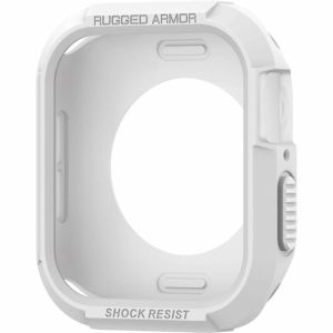 Spigen Coque Rugged Armor™ pour l'Apple Watch Series 4-6 / SE - 44 mm - Blanc