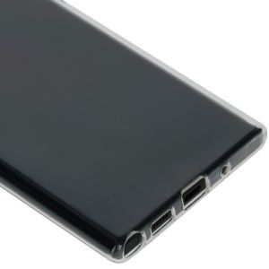 Accezz Coque Clear Samsung Galaxy Note 10 Plus - Transparent