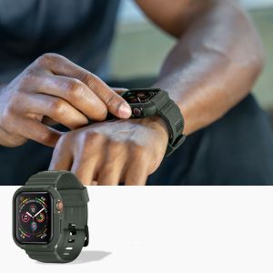 Spigen Coque Rugged Armor™ Pro Apple Watch 44 mm / 45 mm - Vert