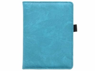 Etui portefeuille Luxe unie Kobo Aura Edition 2 - Turquoise