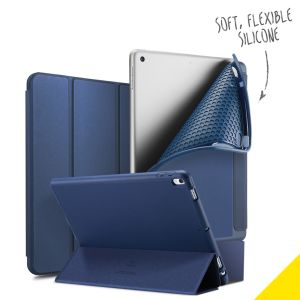 Accezz Coque tablette Smart Silicone iPad 6 (2018) 9.7 pouces / iPad 5 (2017) 9.7 pouces / Air 2 (2014) / Air 1 (2013)