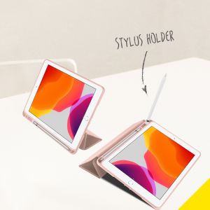 Accezz Coque tablette Smart Silicone iPad 9 (2021) 10.2 pouces / iPad 8 (2020) 10.2 pouces / iPad 7 (2019) 10.2 pouces 