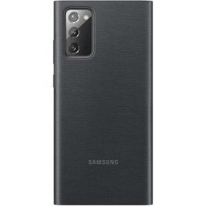 Samsung Original étui de téléphone portefeuille Clear View Galaxy Note 20