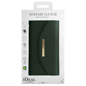 iDeal of Sweden Mayfair Clutch iPhone 11 - Vert