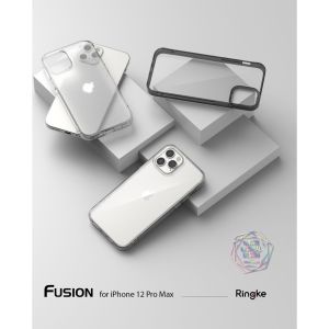 Ringke Coque Fusion iPhone 12 (Pro) - Noir