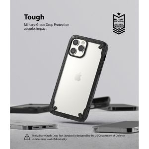 Ringke Coque Fusion X iPhone 12 (Pro) - Noir