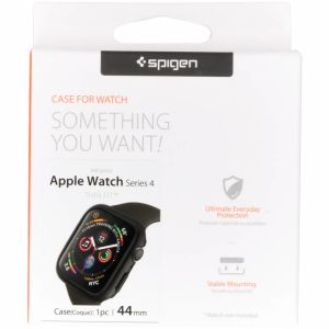 Spigen Coque Thin Fit™ Apple Watch Series 4 / 5 / 6 / SE - 44 mm - Noir