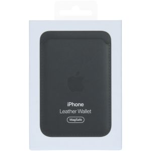 Apple Leather Wallet MagSafe (Apple Wallet 1st generation) - Black