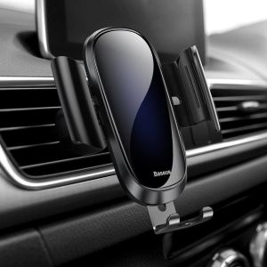 Baseus Future Gravity Car Mount - Support de téléphone pour voiture - Grille de ventilation - Noir