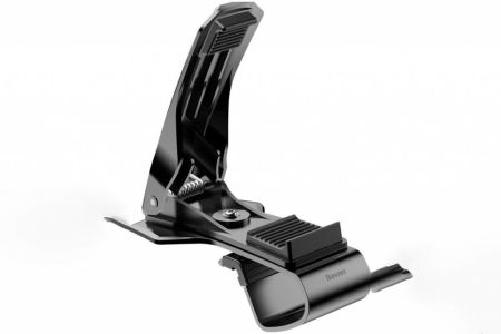 Baseus Mouth Car Mount - Support de téléphone pour voiture - Tableau de bord - Pince - Noir