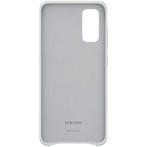 Samsung Original Coque Leather Samsung Galaxy S20 - Gris