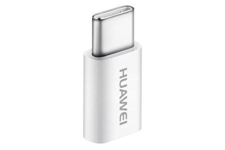 Huawei Adaptateur blanc micro-USB vers USB-C