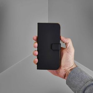 Coque silicone à rabat luxe pour OnePlus 6T -Noir