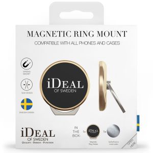 iDeal of Sweden Magnetic Ring Mount - Bague téléphone - Dorée