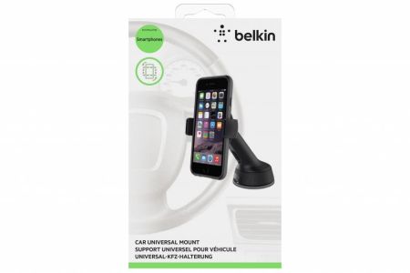 Belkin Universal Car Mount - Support de téléphone pour voiture - Tableau de bord - Noir