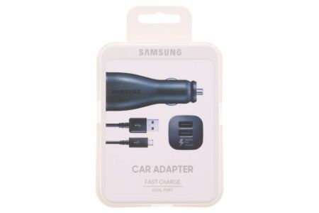 Samsung Adaptateur 2A pour voiture Fast Charge +câble USB-C vers USB