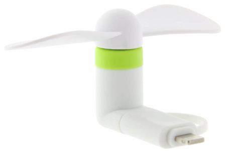 Ventilateur pour smartphone Micro-USB / Lightning