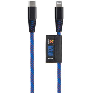 Xtorm Câble Lightning Solid Blue vers USB-C - 1 mètre