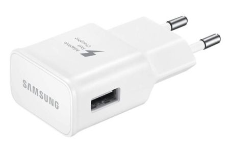 Samsung Adaptateur de charge rapide 2A + câble  - Blanc