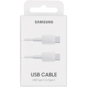 Samsung Câble USB-C vers USB-C - 3A - 1 mètre - Blanc