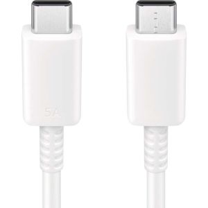 Samsung Câble USB-C vers USB-C - 5A - 1 mètre - Blanc