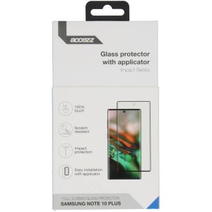 Accezz Protection d'écran en verre trempé Glass + Applicateur Galaxy Note 10 Plus