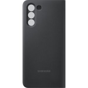 Samsung Original étui de téléphone portefeuille Clear View Galaxy S21 - Noir