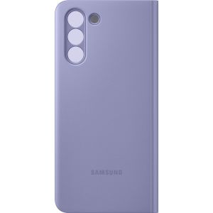 Samsung Original étui de téléphone portefeuille Clear View Galaxy S21