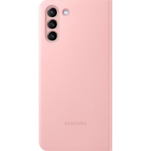 Samsung Original étui de téléphone LED View Galaxy S21 Plus - Rose