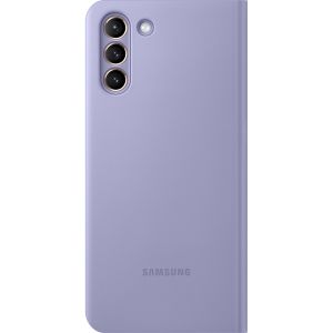 Samsung Original étui de téléphone LED View Galaxy S21 Plus - Violet