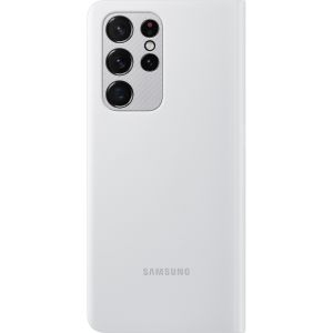 Samsung Original étui de téléphone LED View Galaxy S21 Ultra - Gris