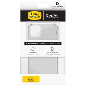 OtterBox Coque arrière React iPhone 11 - Transparent