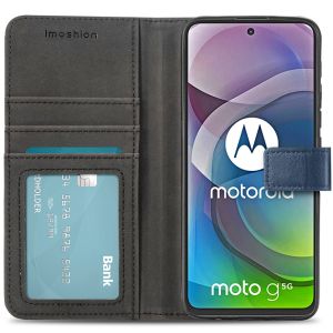 iMoshion Étui de téléphone portefeuille Luxe Motorola Moto G 5G