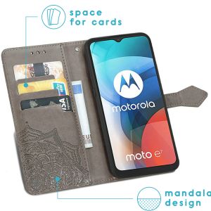 iMoshion Etui de téléphone portefeuille Mandala Motorola Moto E7