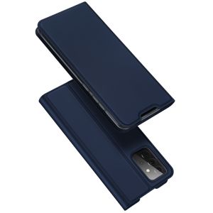 Dux Ducis Étui de téléphone Slim Samsung Galaxy A72 - Bleu foncé