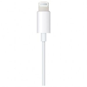 Apple Câble de connexion audio Lightning vers Jack 3,5 mm - 1,2 m - Blanc