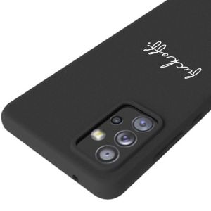 iMoshion Coque Design Samsung Galaxy A72 - Fuck Off - Noir