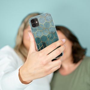 iMoshion Coque Design iPhone 12 (Pro) - Modèle - Vert