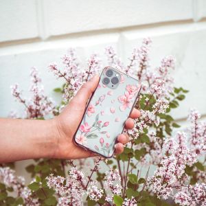 iMoshion Coque Design Samsung Galaxy S21 - Fleur - Rose