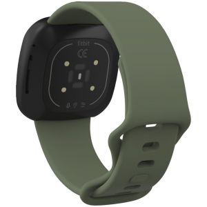 iMoshion Bracelet silicone Fitbit Versa 4 / 3 / Sense (2) - Vert